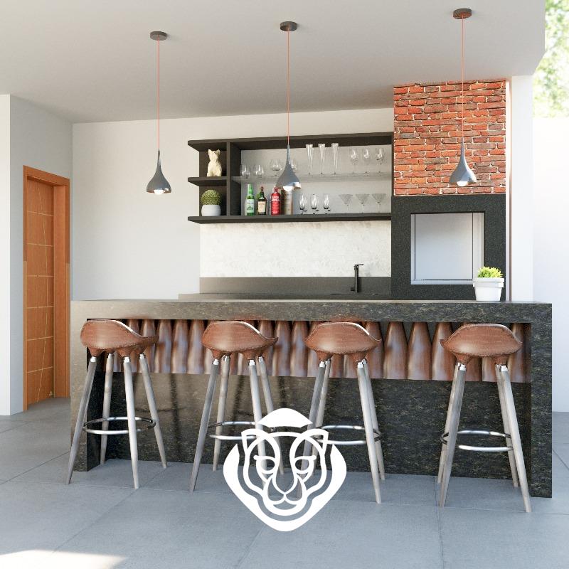  Área gourmet - Foto ilustrativa 