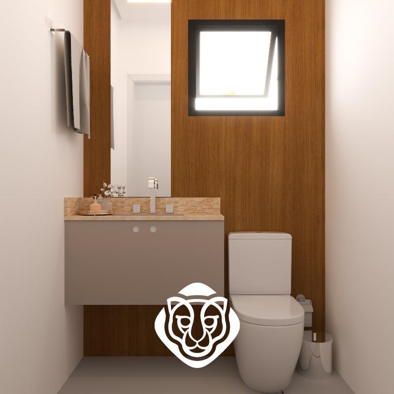 Banheiro social  - Foto ilustrativa 