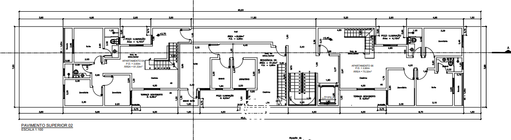 2º Pavimento - Apartamento
