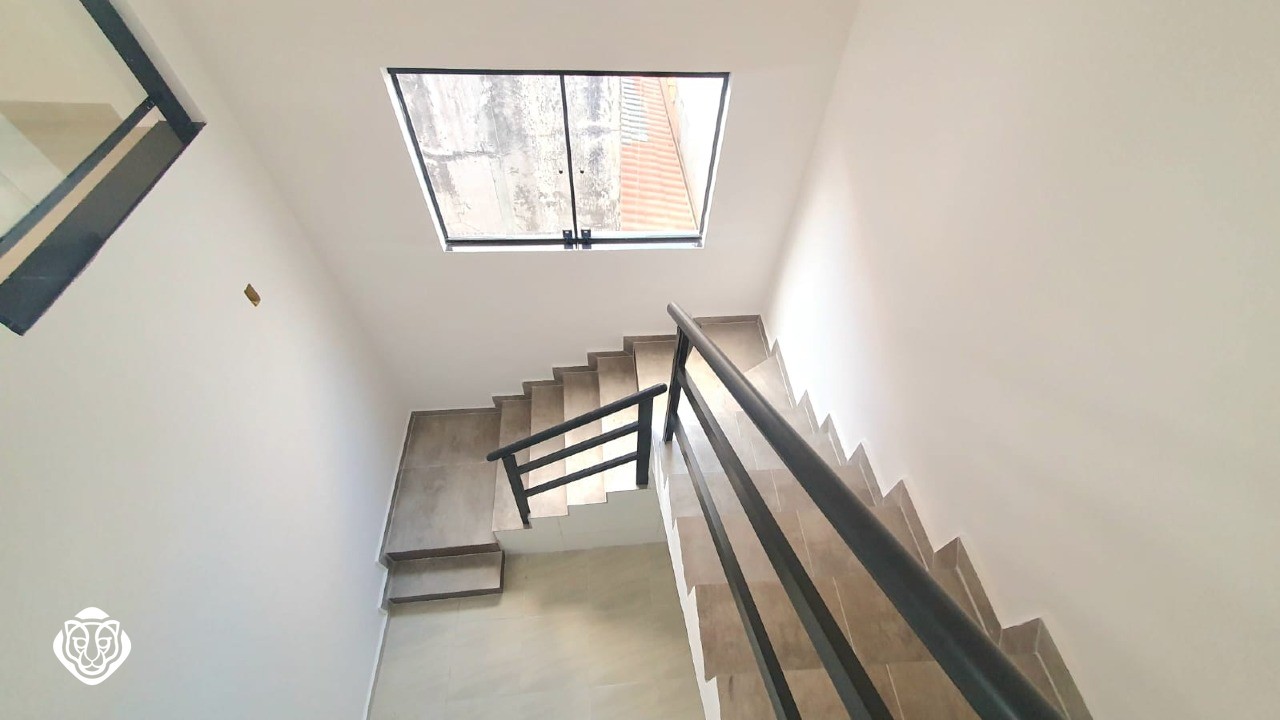 Escada de acesso a Área gourmet