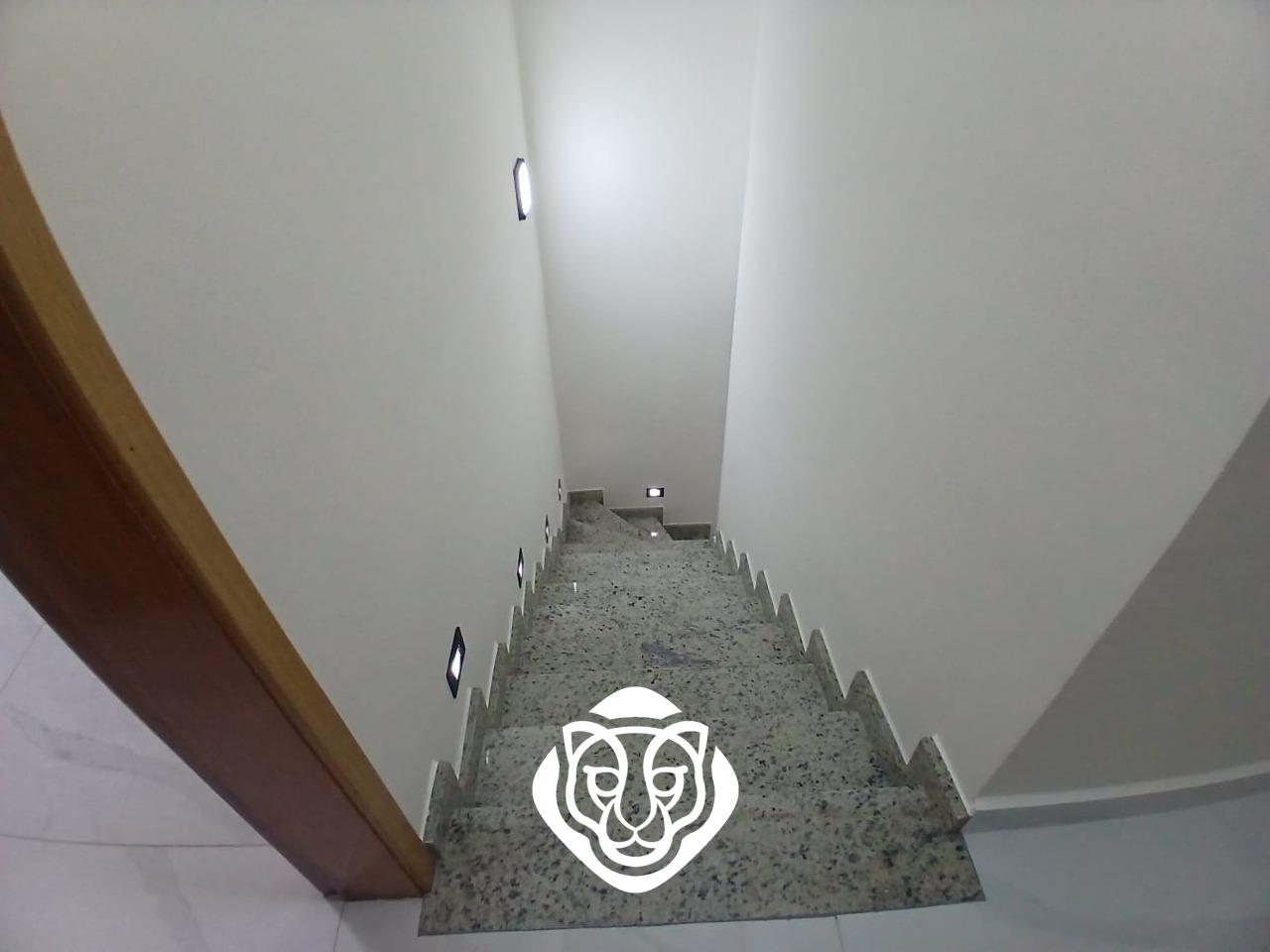 Escadas para os dormitórios