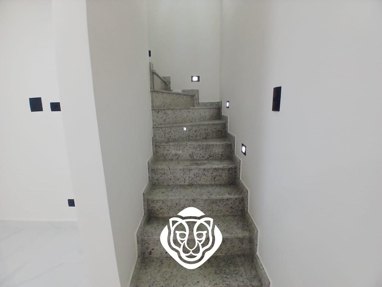 Escadas para os dormitórios