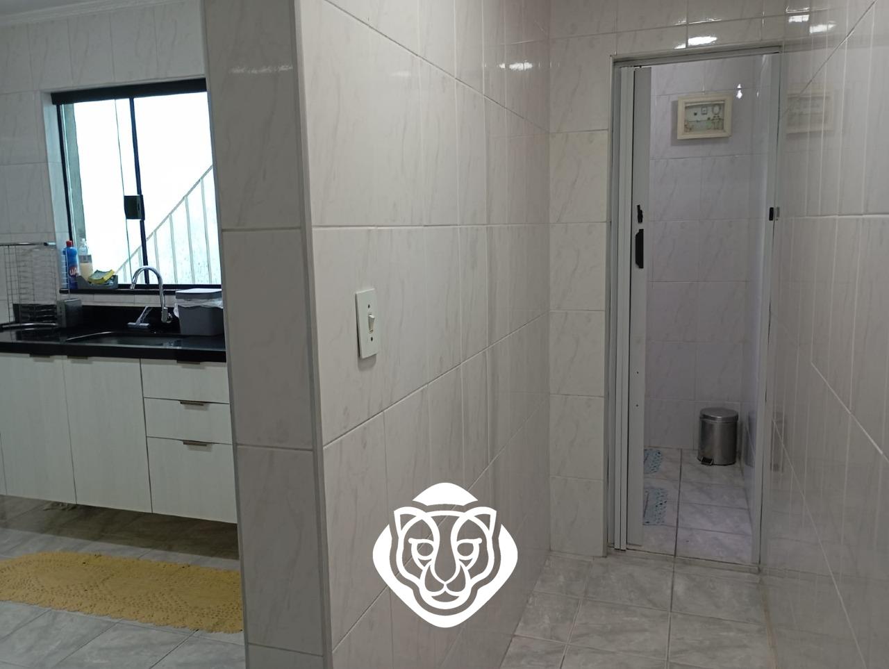 Corredor para o lavabo