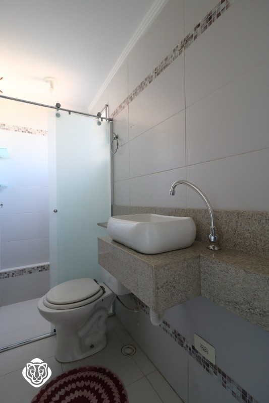 Banheiro social cobertura 