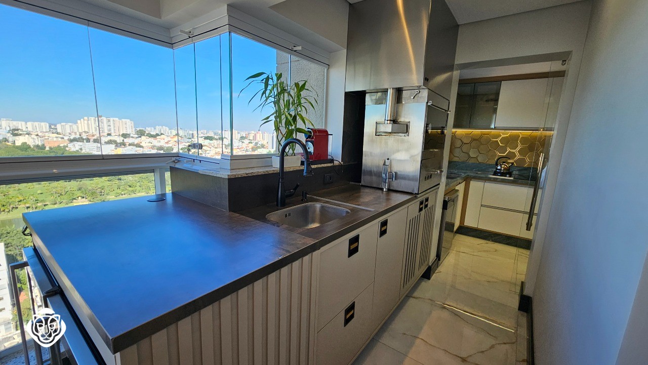 Varanda Gourmet com Churrasqueira