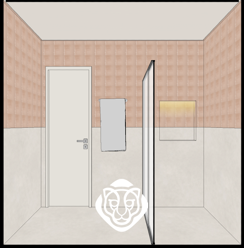 Projeto - banheiro suíte