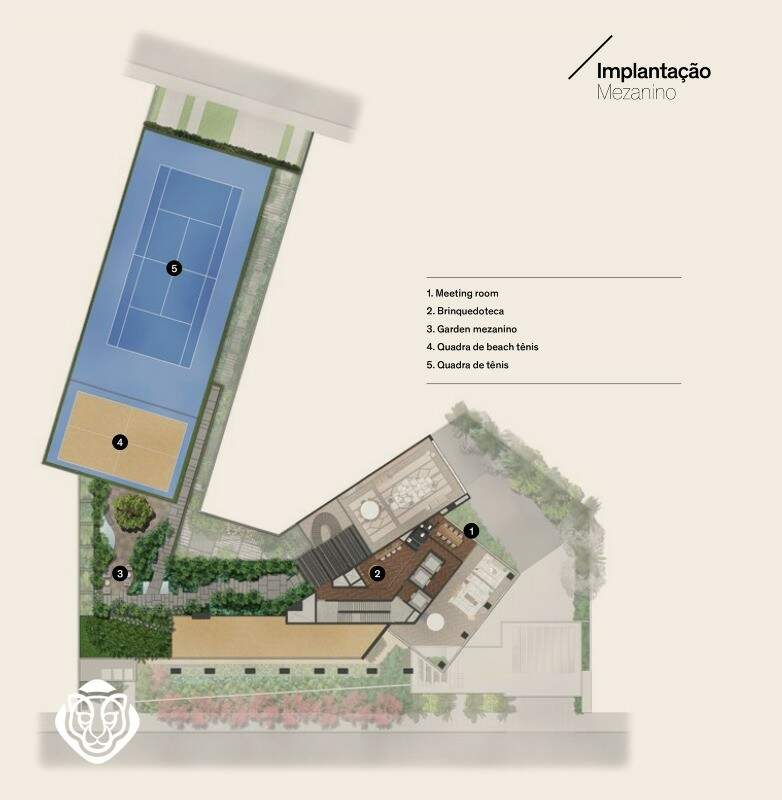 Implantação Mezanino