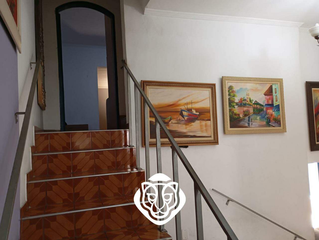 Escada para dormitórios - casa I