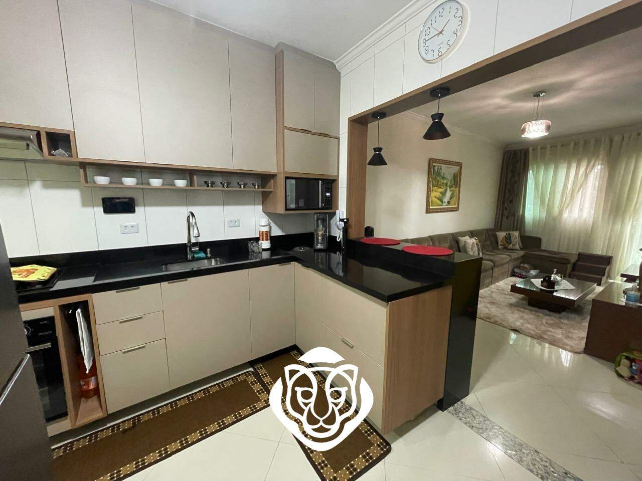 Cozinha e sala