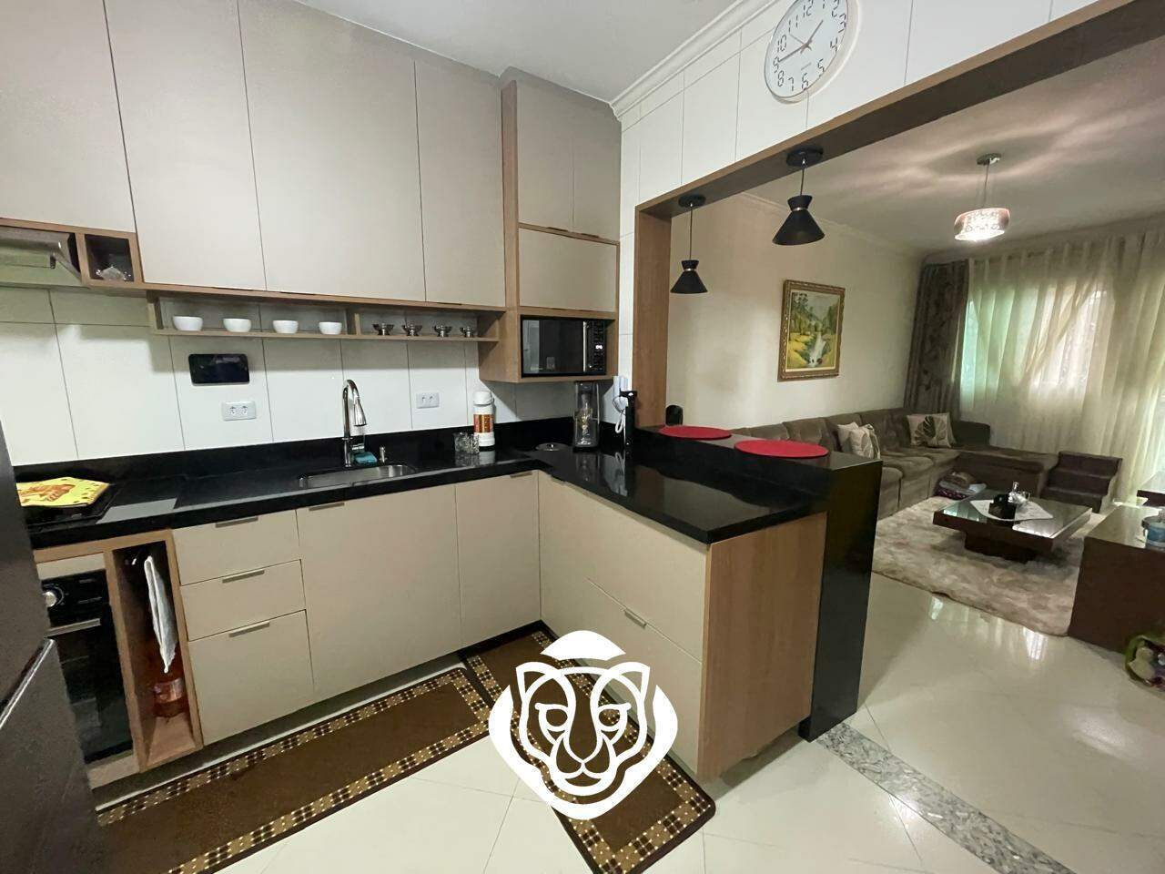 Cozinha e sala