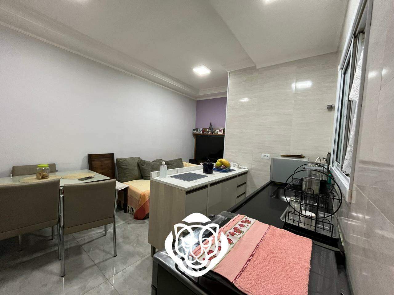 Cozinha e sala