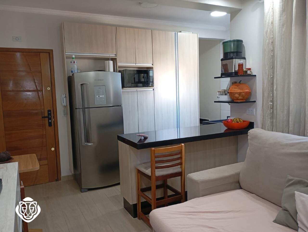 Sala e cozinha