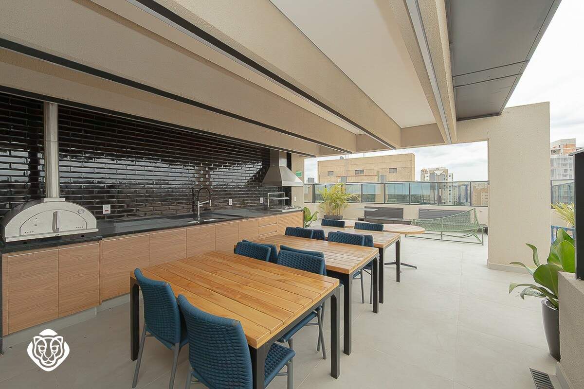 Espaço gourmet rooftop