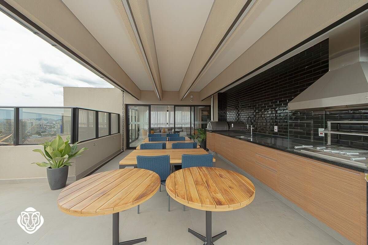 Espaço gourmet rooftop