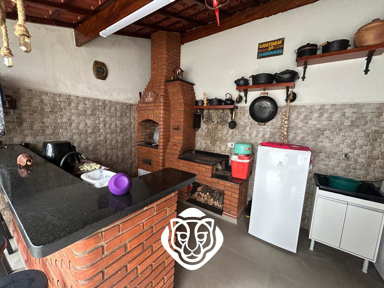 Quintal com area gourmet