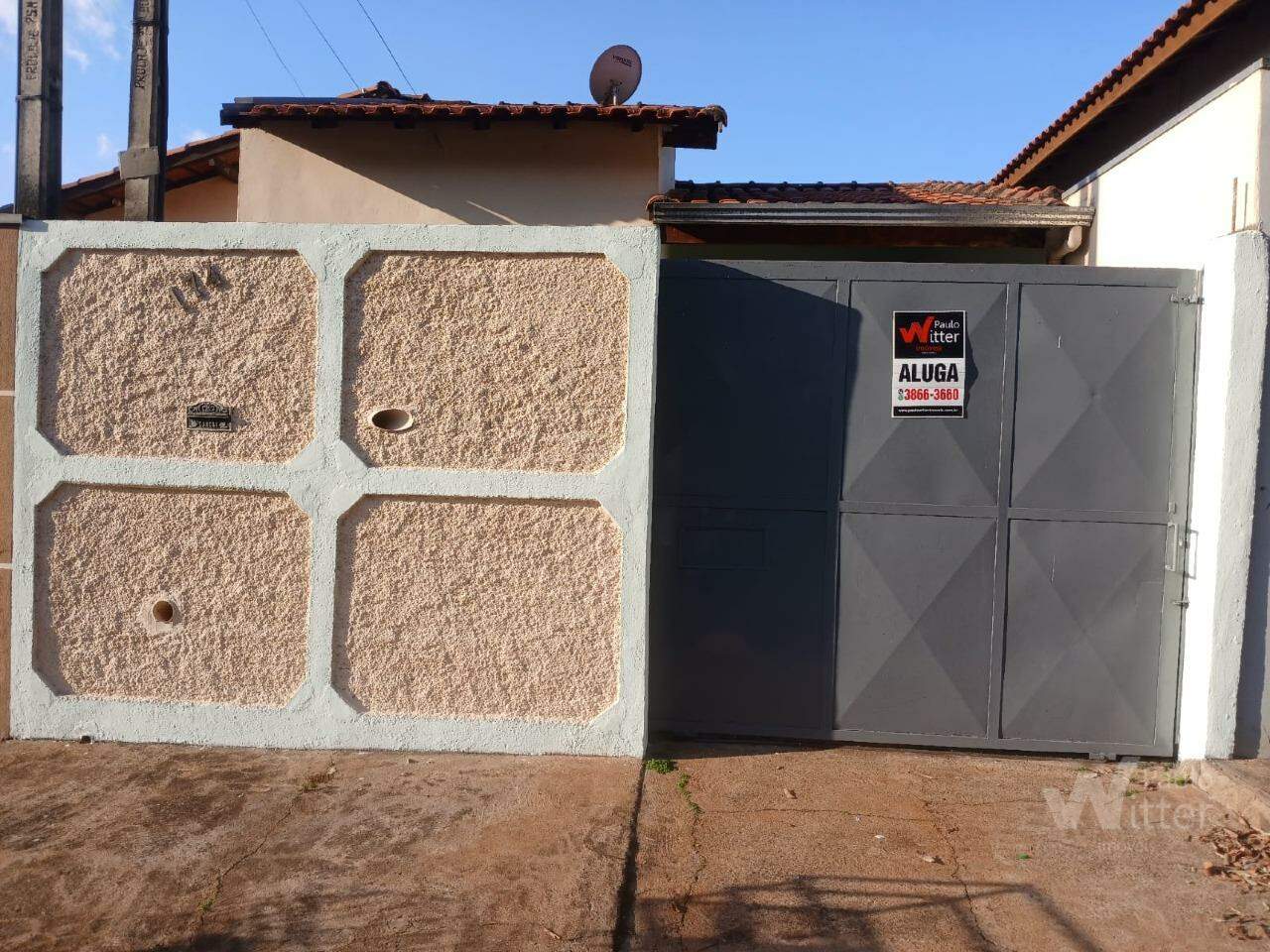 Casa para aluguel no Jardim Santa Luzia: 