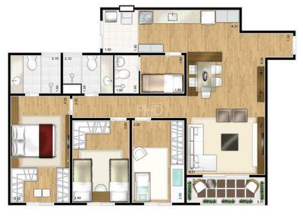 Apartamento à venda com 3 quartos, 87m² - Foto 59