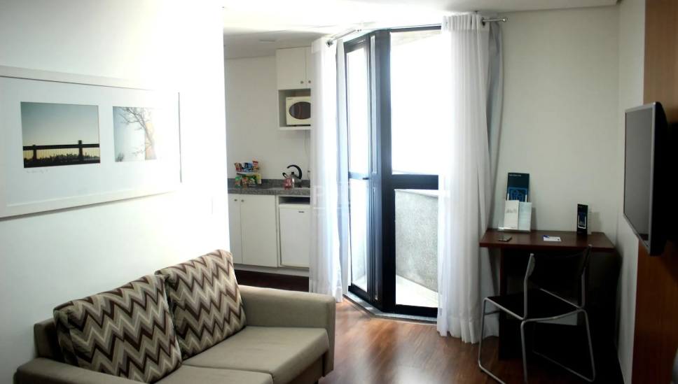 Flat/Apart Hotel à venda com 1 quarto, 38m² - Foto 2