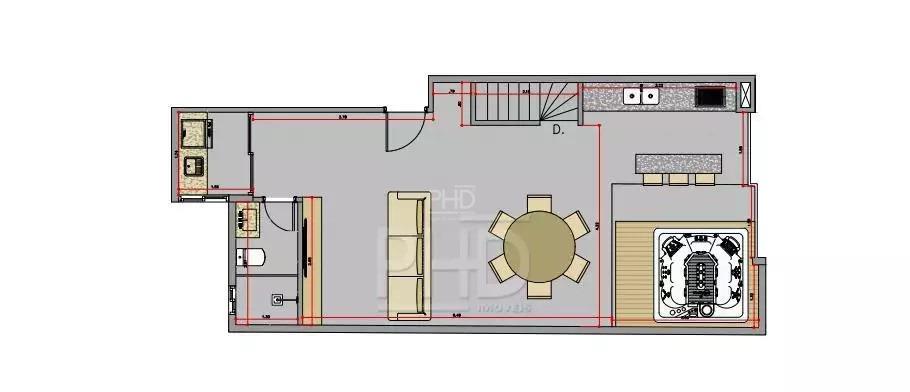 Cobertura, 3 quartos, 119 m² - Foto 12