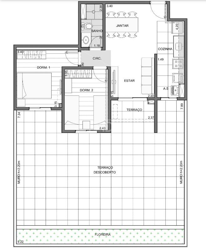 Apartamento, 2 quartos, 118 m² - Foto 16