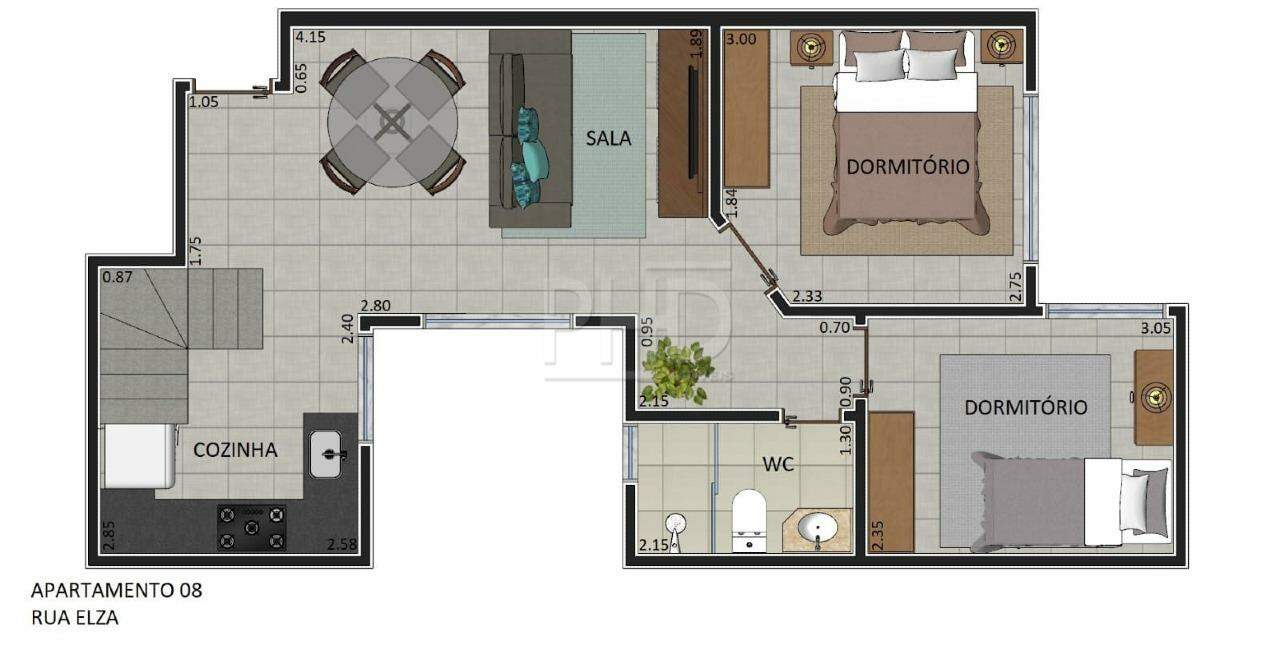 Cobertura à venda com 2 quartos, 110m² - Foto 18