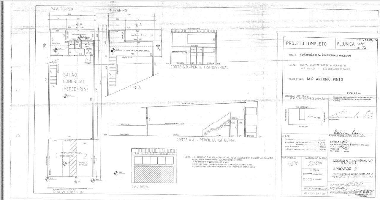 Depósito-Galpão, 260 m² - Foto 13