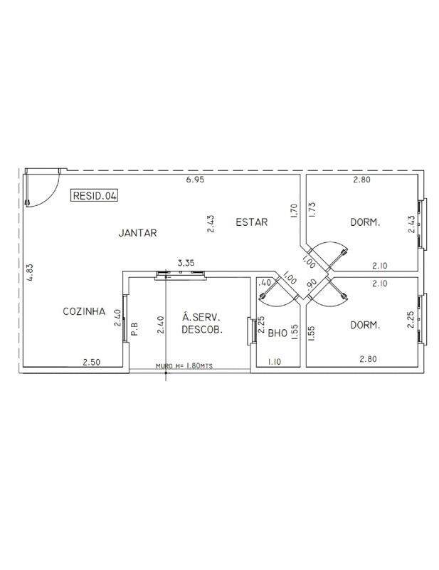 Apartamento à venda com 2 quartos, 44m² - Foto 4