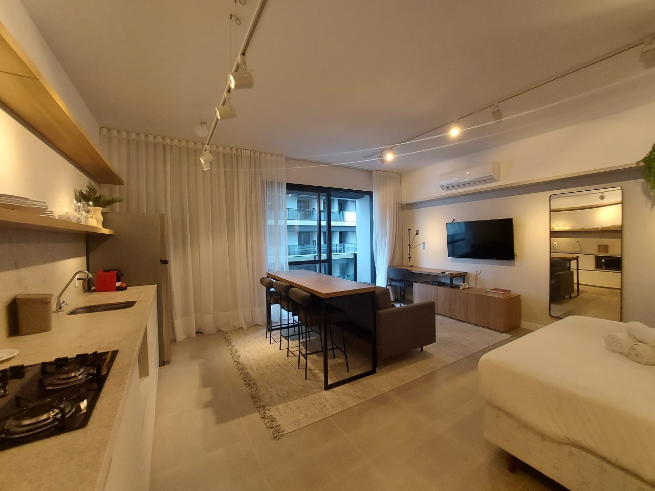 Apartamento para aluguel no Centro: 