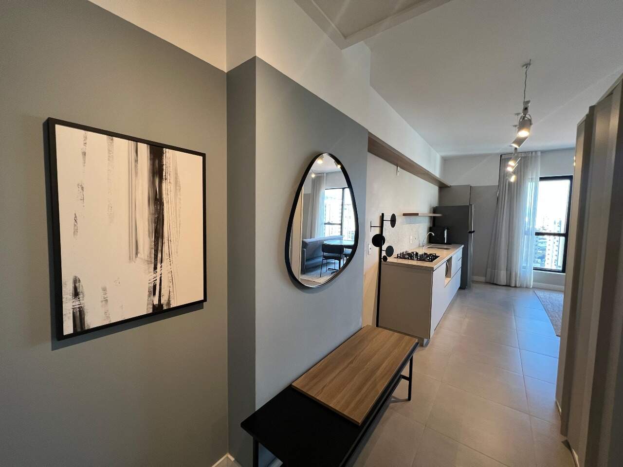 Apartamento para aluguel no Centro: 