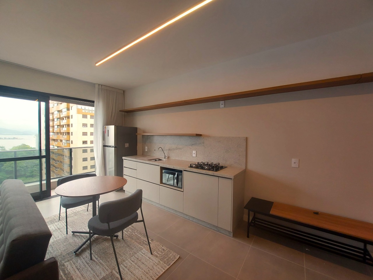 Apartamento para aluguel no Centro: 