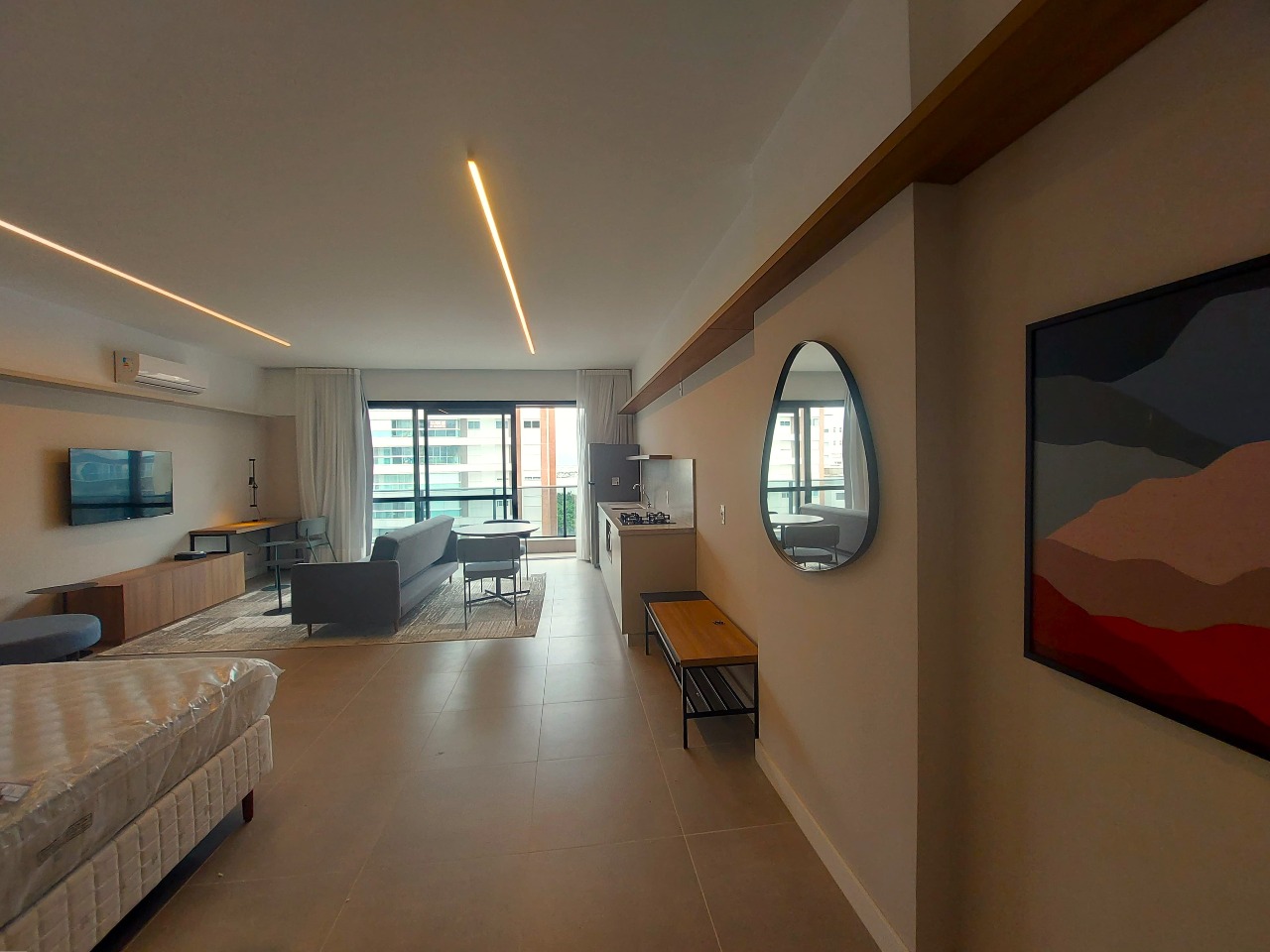 Apartamento para aluguel no Centro: 