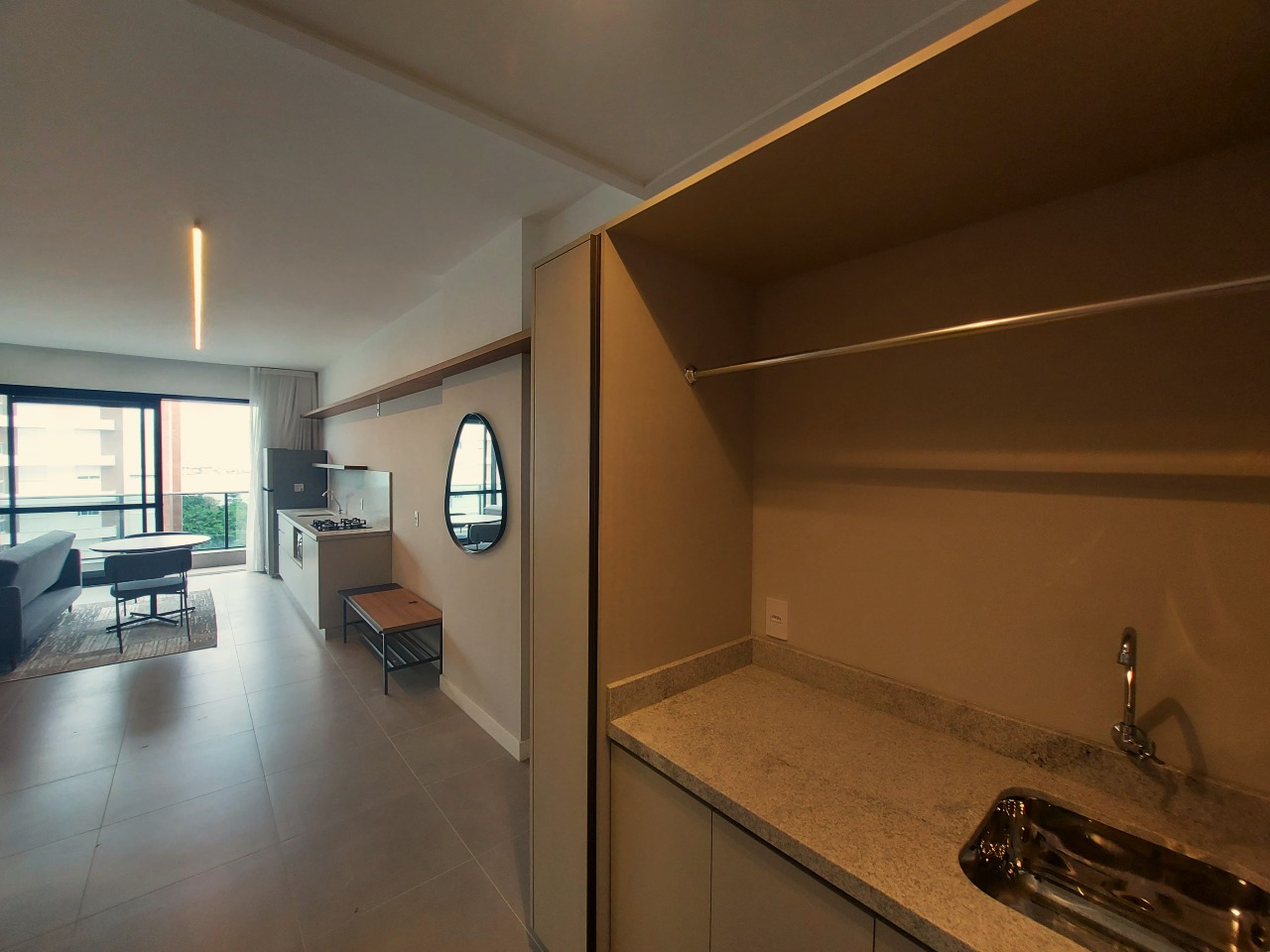 Apartamento para aluguel no Centro: 