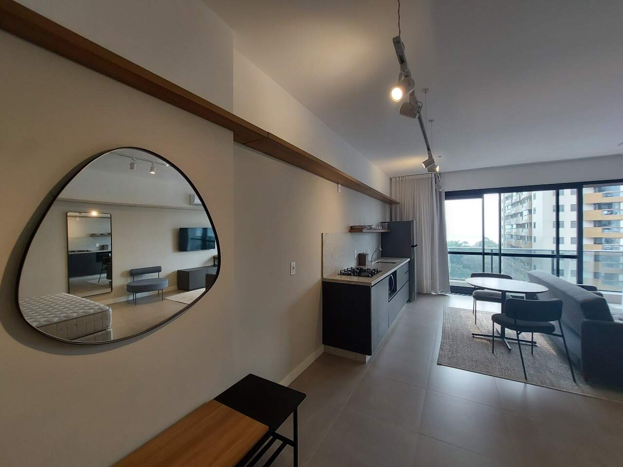 Apartamento para aluguel no Centro: 