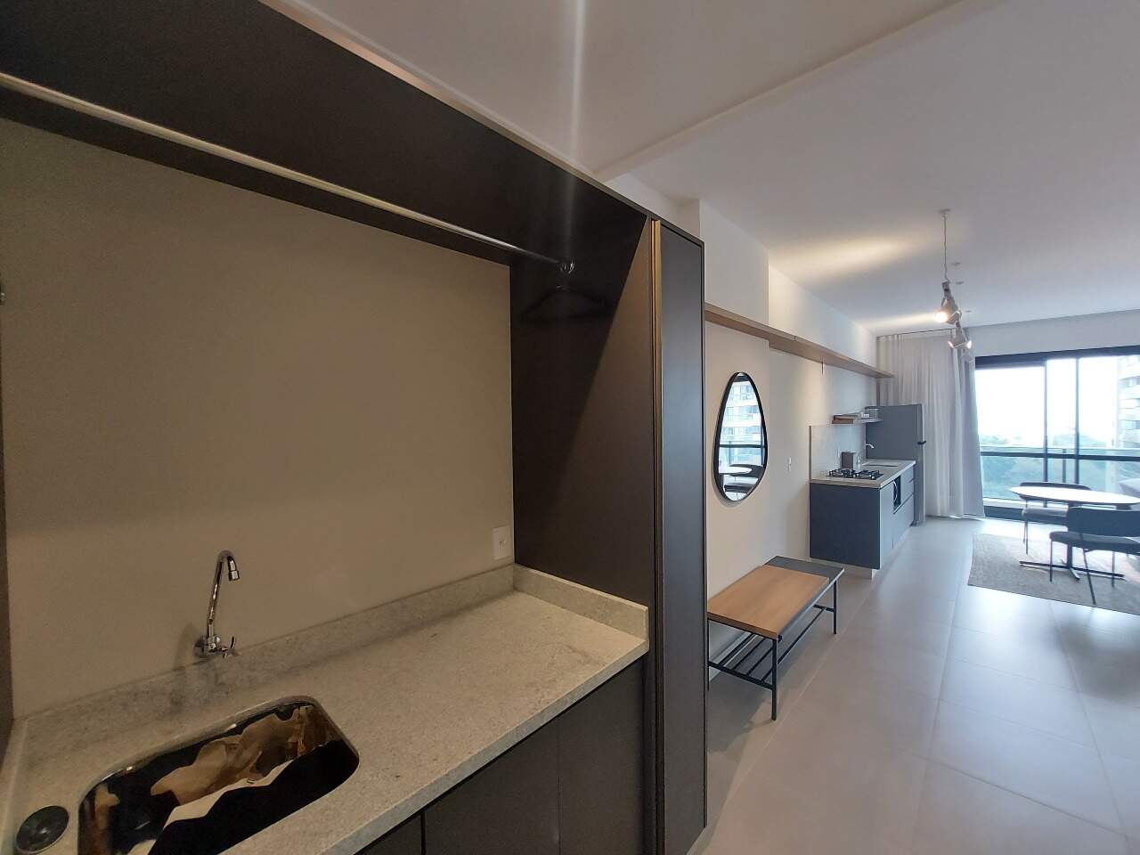 Apartamento para aluguel no Centro: 