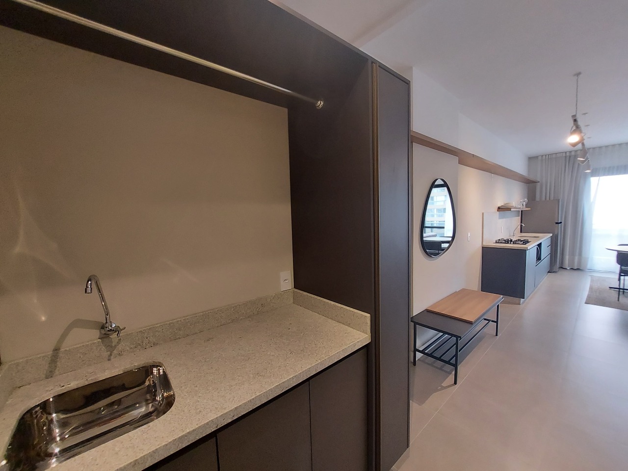 Apartamento para aluguel no Centro: 