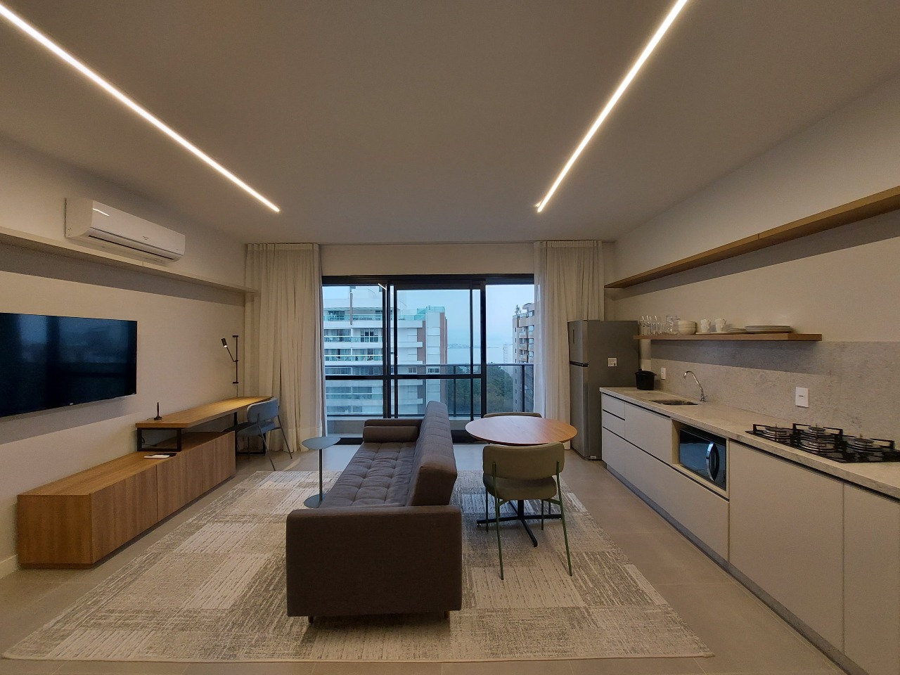 Apartamento para aluguel no Centro: 