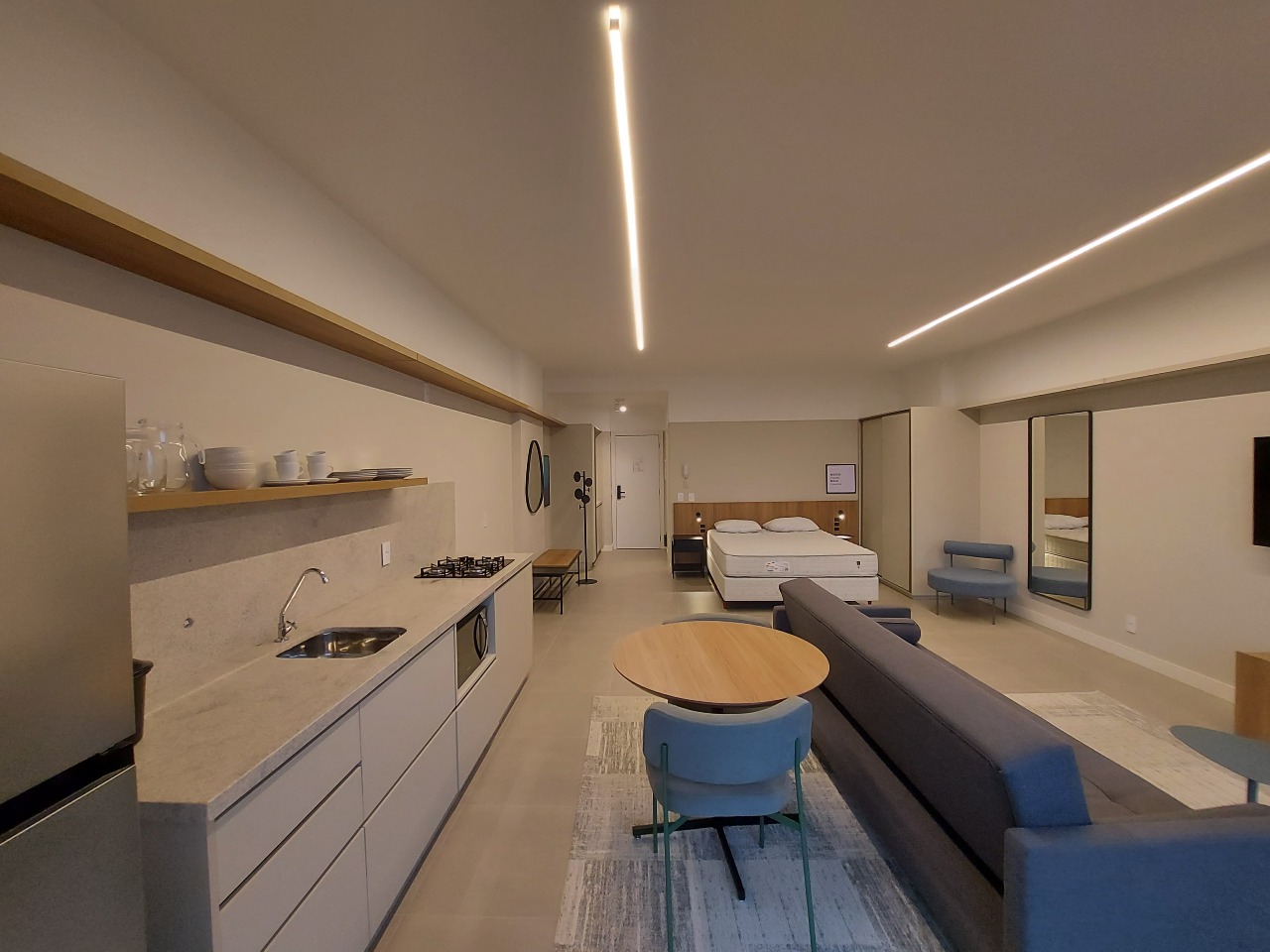 Apartamento para aluguel no Centro: 