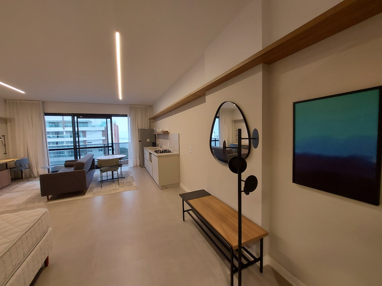 Apartamento para aluguel no Centro: 