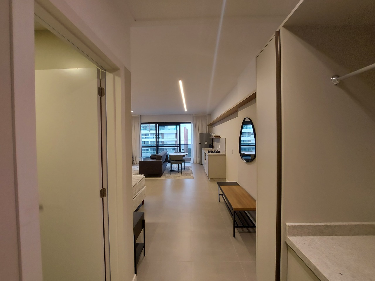 Apartamento para aluguel no Centro: 