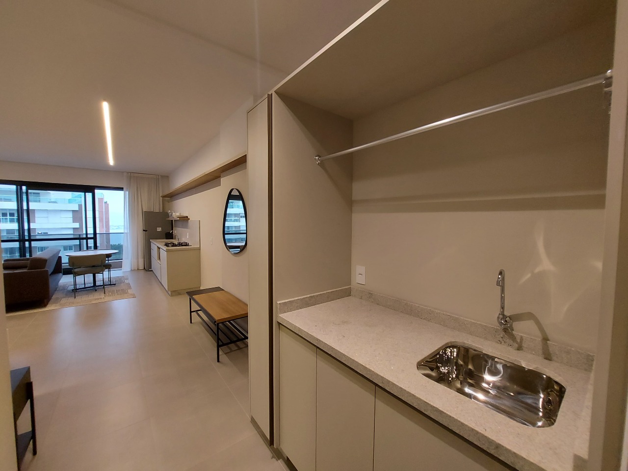 Apartamento para aluguel no Centro: 