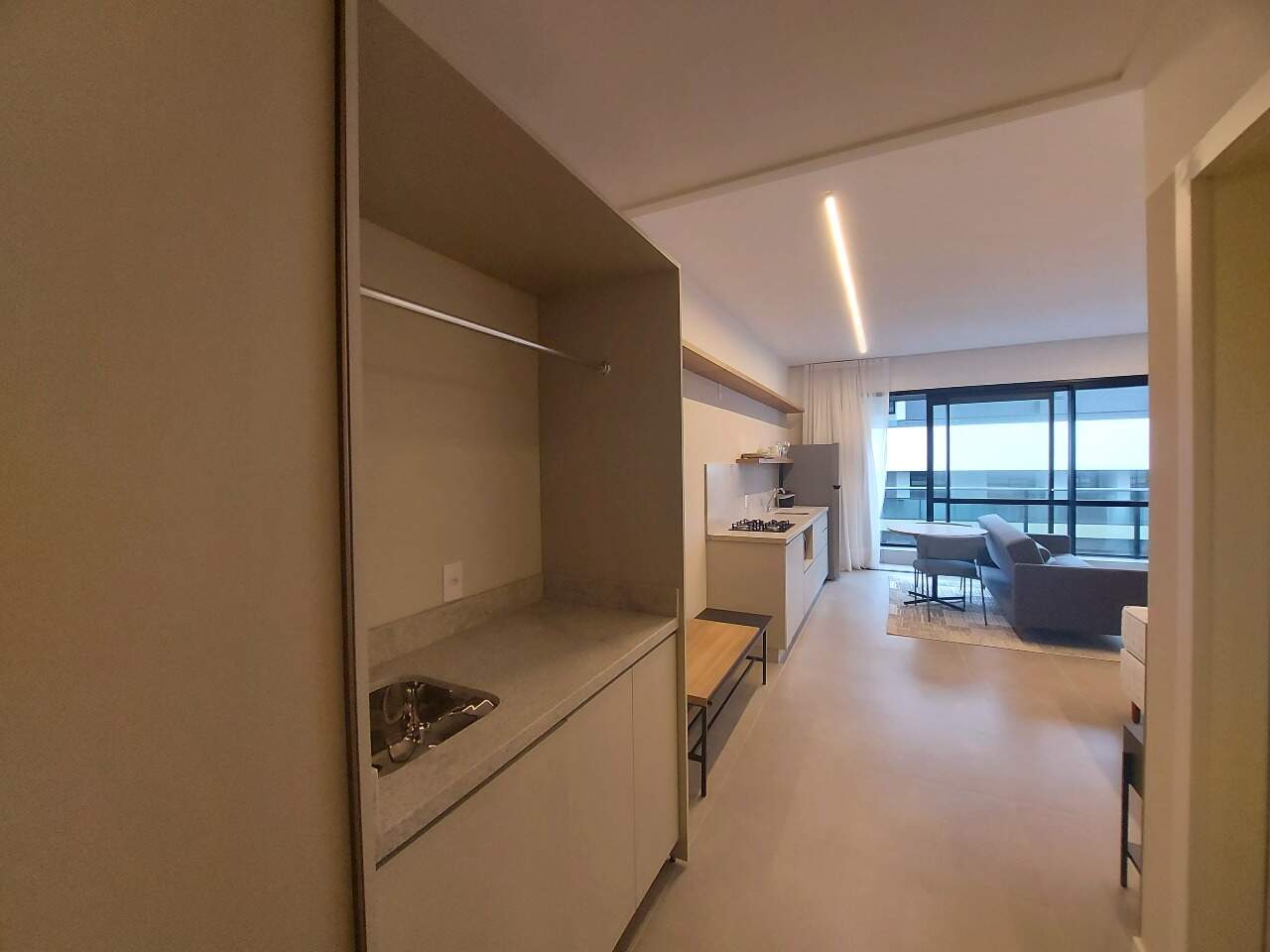 Apartamento para aluguel no Centro: 