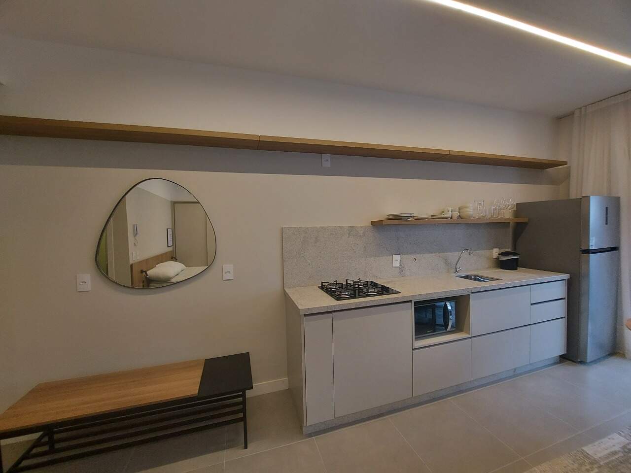 Apartamento para aluguel no Centro: 
