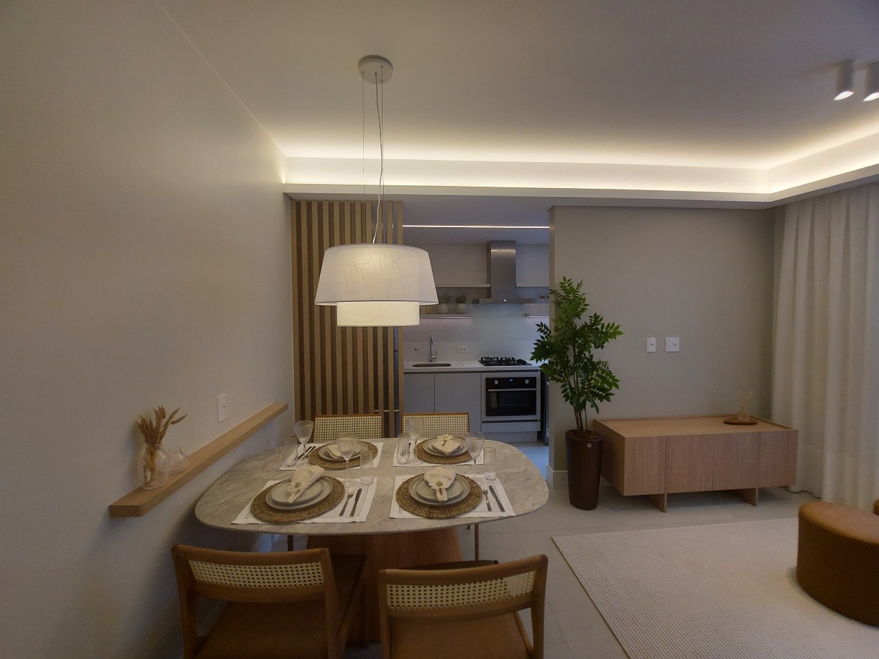 Apartamento para aluguel no Centro: 