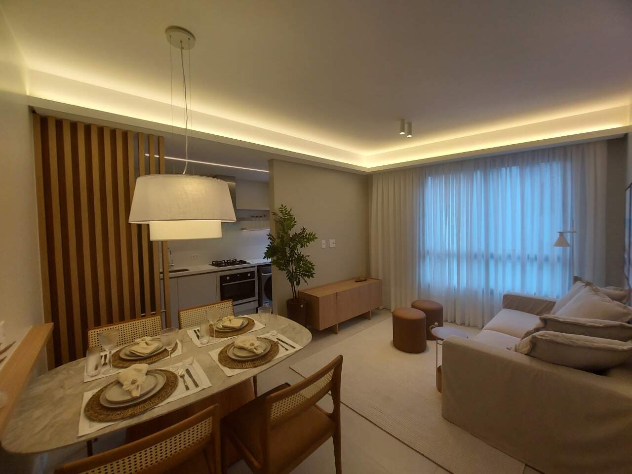 Apartamento para aluguel no Centro: 