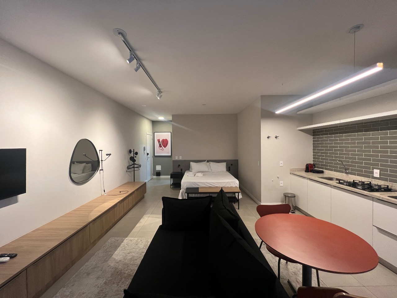 Apartamento para aluguel no Centro: 