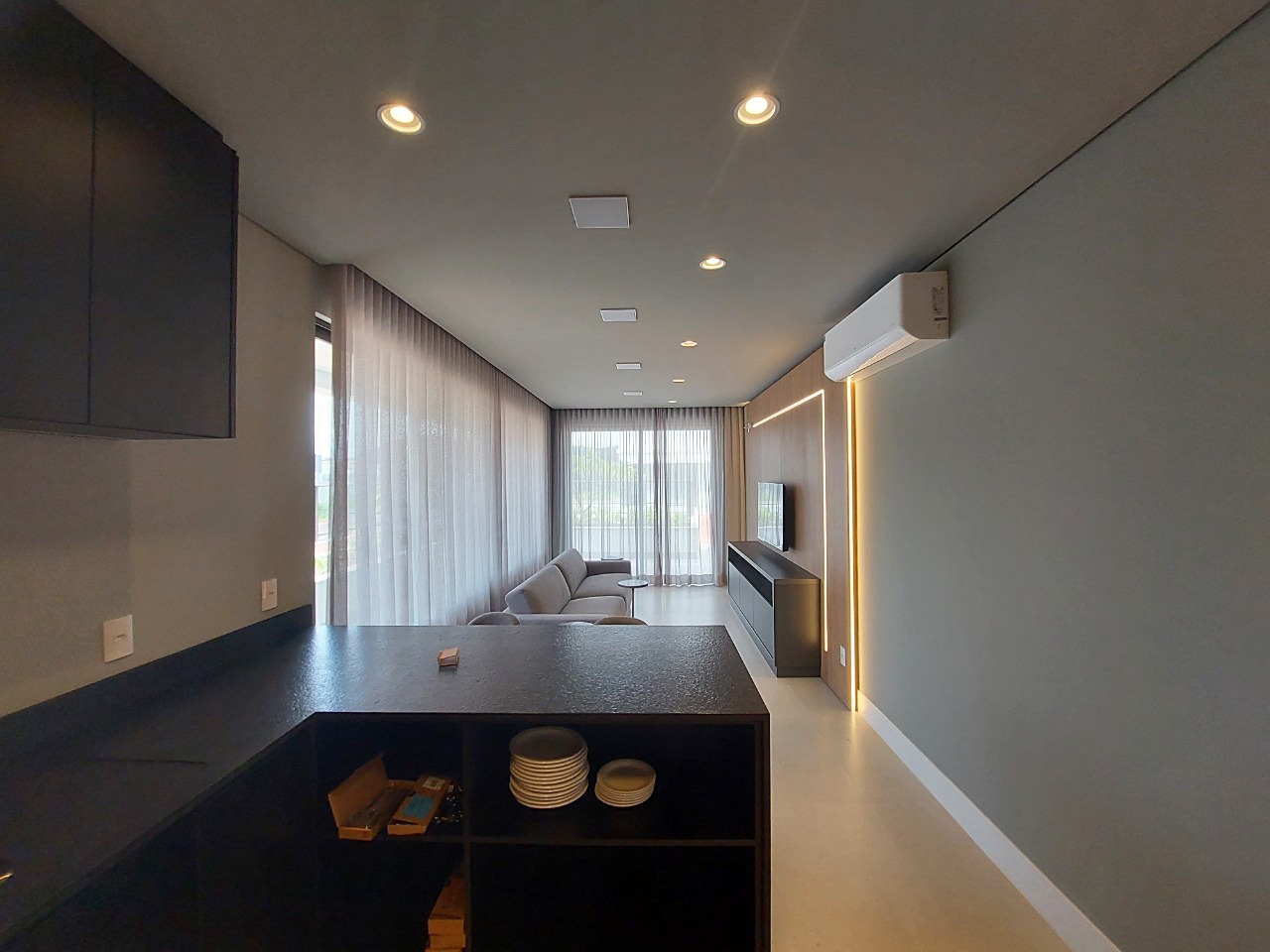 Apartamento para aluguel no Saco Grande: 