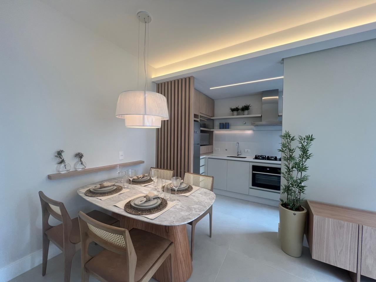 Apartamento para aluguel no Centro: 