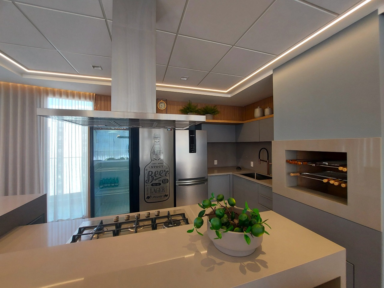 Apartamento para aluguel no Centro: 