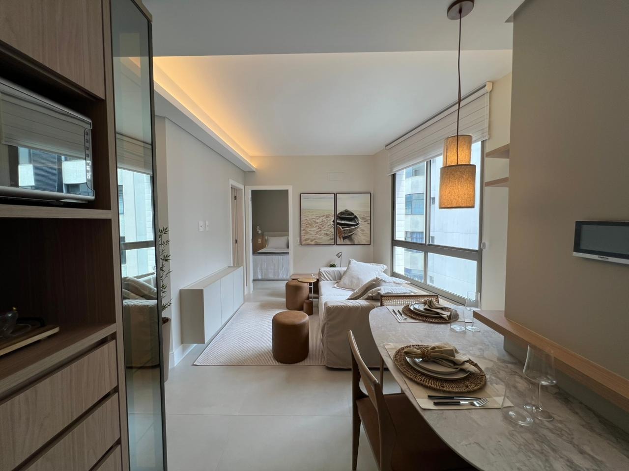 Apartamento para aluguel no Centro: 