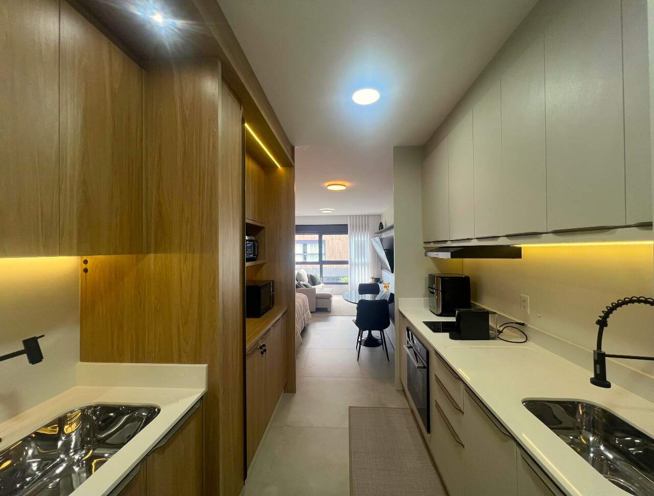 Apartamento para aluguel no Saco Grande: 